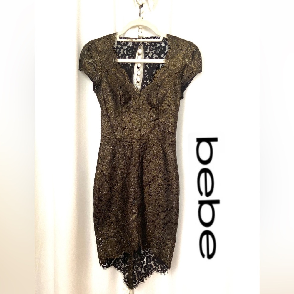 Elegant Lace Dress by bebe